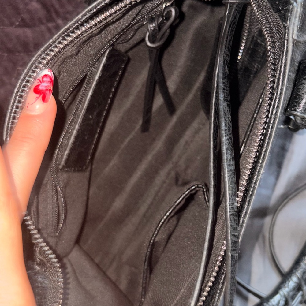 Black Balenciaga Leather Mini City Bag - Picture 11 of 14